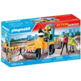 Playmobil Act!on Heroes - Compactor asfalt