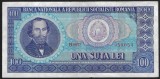 ROMANIA 100 LEI 1966 [3] P - 97 , VF