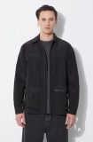 Rains geaca Kano culoarea negru, de tranzitie, oversize, 19220. 01
