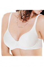 Sutien Mousse Cotton Cupa C Bianco 75 C foto