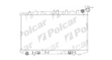 Radiator Nissan Primera 90-96, motor: 2.0, 659x340x34, Aluminiu/ Plastic etansat mecanic, 2141078N00; 2146078N00