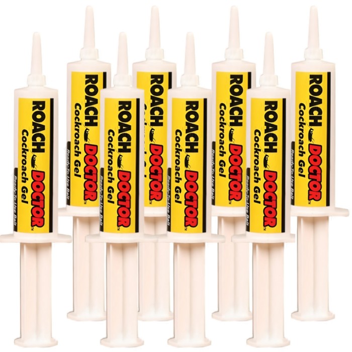 Set 8 INSECTICID Roach Doctor APF&reg; - Repelent pentru Insecte si Ucigas de Gandaci cu Seringa
