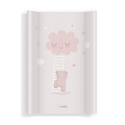 Saltea de infasat bebe cu intaritura 70x47,5 Klups 435 Walk in the Clouds Pink foto