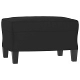 Cumpara ieftin Taburet, negru, 60x50x41 cm, microfibra