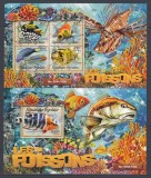 Togo 2016 - Fauna Marina - PESTI - BL+ KB - MNH