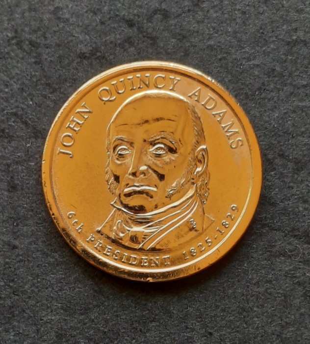 1 $ &quot;John Q. Adams&quot; USA, 2008, litera P - G 4343