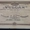 Actiune soc. metalurgica Vulcan , titlu 10 actiuni nominative din 1947