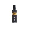 Set 5 biti pentru insurubare de impact, DeWalt Flextorq DT7380T-QZ, profil Torx, T15, 25 mm