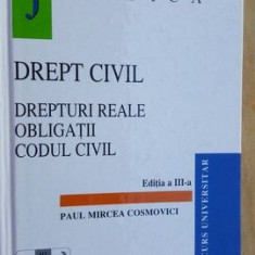 Drept civil. Drepturi reale obligatii codul civil- Paul Mircea Cosmovici