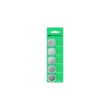 Blister Greencell 5x baterie litiu CR2032 3V 220mAh tip buton pentru cheie, ceas, telecomandă, c&acirc;ntar