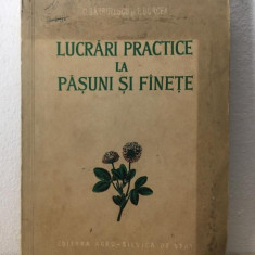 C. Barbulescu, P. Burcea - Lucrari Practice la Pasuni si Finete