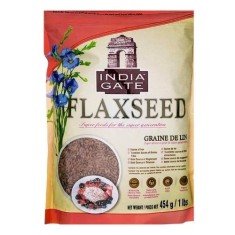 INDIA GATE FLAX SEEDS 454G - Seminte de in