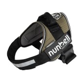 Ham reglabil pentru caini Nunbell, poliester si aliaj durabil, respirabil, 40&ndash;70 kg, 82&ndash;115 cm, XXL, maro