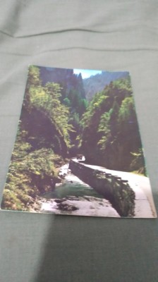 CARTE POSTALA -CHEILE BICAZULUI -NECIRCULATA foto