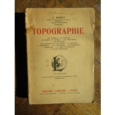 Topographie - A. Berget