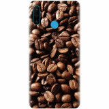 Husa silicon pentru Huawei P30 Lite, Coffee Beans