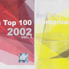 CD Pop: Best Of ... Romanian Top 100 2002 Vol.I si Vol.II ( set x2 originale )