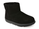 Ghete GRYXX negre, 236233, din piele intoarsa