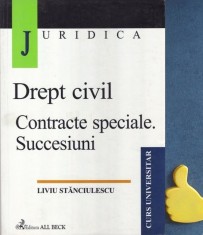 Drept civil Contracte speciale Succesiuni Liviu Stanciulescu foto