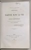 APHORISMES SUR LA SAGESSE DANS LA VIE par ARTHUR SCHOPENHAUER , traduit ..par J. - A. CANTACUZENE , 1880