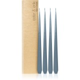 Ester &amp; erik taper candle dusty blue (no. 83) lumanare 4x32 cm