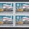 ROMANIA 1983 LP 1079 ANUL MONDIAL AL COMUNICATIILOR BLOC DE 4 TIMBRE MNH
