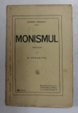 MONISMUL de ERNEST HAECKEL , EDITIE DE INCEPUT DE SECOL XX