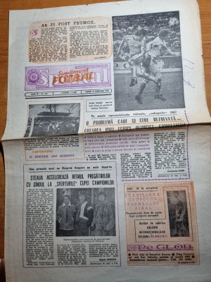 sportul 15 ianuarie 1988-bumbescu,iovan,dan petrescu,lacatus,fc constanta,otelul foto