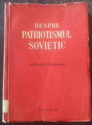 Despre patriotismul sovietic foto