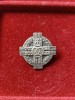 Insigna regalista Concursul Agricol , anii 30 . Stare impecabila, acul original