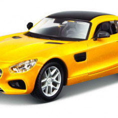 Macheta Masinuta Bburago 1:32 Mercedes AMG GT Galben Metalic, 43065