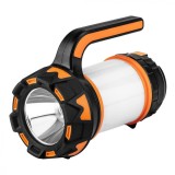 Lampa de camping reincarcabila prin USB, 3.7V Li-Ion, 800lm, 3in1 Cree T6 + SMD, LED, functie de powerbank 99-031