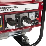 Generator pe benzina Micul Fermier 2.8 kW, AVR, pornire manuala, 2 prize 230V, 15 L
