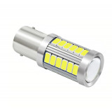 Cumpara ieftin Bec Led Auto Techstar&reg; BA15S, 1156, Alb Rece, 6000K, 12V, 660 lm