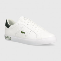 Lacoste sneakers din piele Powercourt 2.0 Leather culoarea alb, 47SMA0110