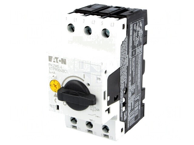 &Icirc;ntrerupător Motor 1,5kW pentru Șină DIN IP20 PKZM0-4