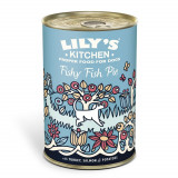 Lily&#039;s Kitchen For Dogs Fishy Fish Pie With Turkey, Salmon &amp; Potatoes, 400 g