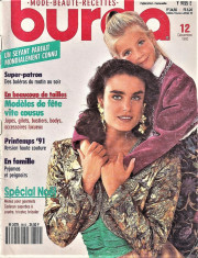 Burda revista de moda decembrie/1990 (croitorie) foto