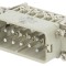 Conector HDC inserturi contact tată 16A
