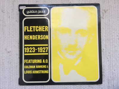 Fletcher Henderson 1923-1927 Featuring Coleman Hawkins Louis Armstrong vinyl VG+ foto