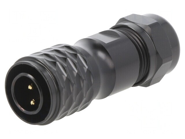 Mufă SA12 Tată 2 Pini IP67 13A 250V pentru Cablu
