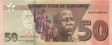 Zimbabwe 50 Dolari 2020 - P-105 UNC !!!