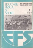 Revista Educatie Fizica si Sport nr. 4, 1988, 64 pagini, format brosat, dimensiuni 16x24 cm, stare buna
