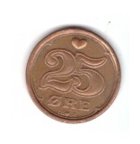 Moneda Danemarca 25 ore 1996, stare foarte buna, curata