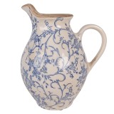 Cumpara ieftin Carafa decorativa bej albastra 21x16x24 cm