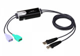SWITCH KVM ATEN, 2-Port USB Boundless Cable KM Switch &quot;CS62KM-AT&quot;