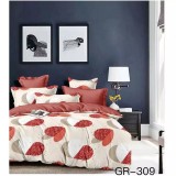 Cumpara ieftin Lenjerie de Pat Bumbac Finet, 6 Piese, Pat Dublu - Gr-309