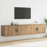 Cumpara ieftin Set Dulap TV montat pe perete 2 buc. 100 x 34,5 x 40 cm
