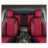 Set Huse Scaune Auto pentru Jeep Renegade - Panda Paris, Rosu-Negru, 11 piese