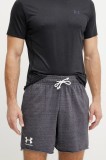 Under Armour pantaloni scurți de antrenament Rival culoarea negru, 1382427